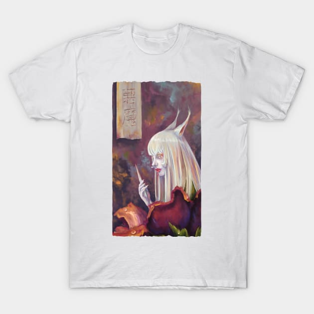 Kitsune T-Shirt by asteltainn